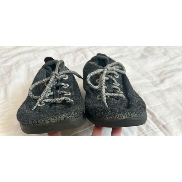 Allbirds Women’s wool Runners natural black/black sole 10 - Picture 7 of 8